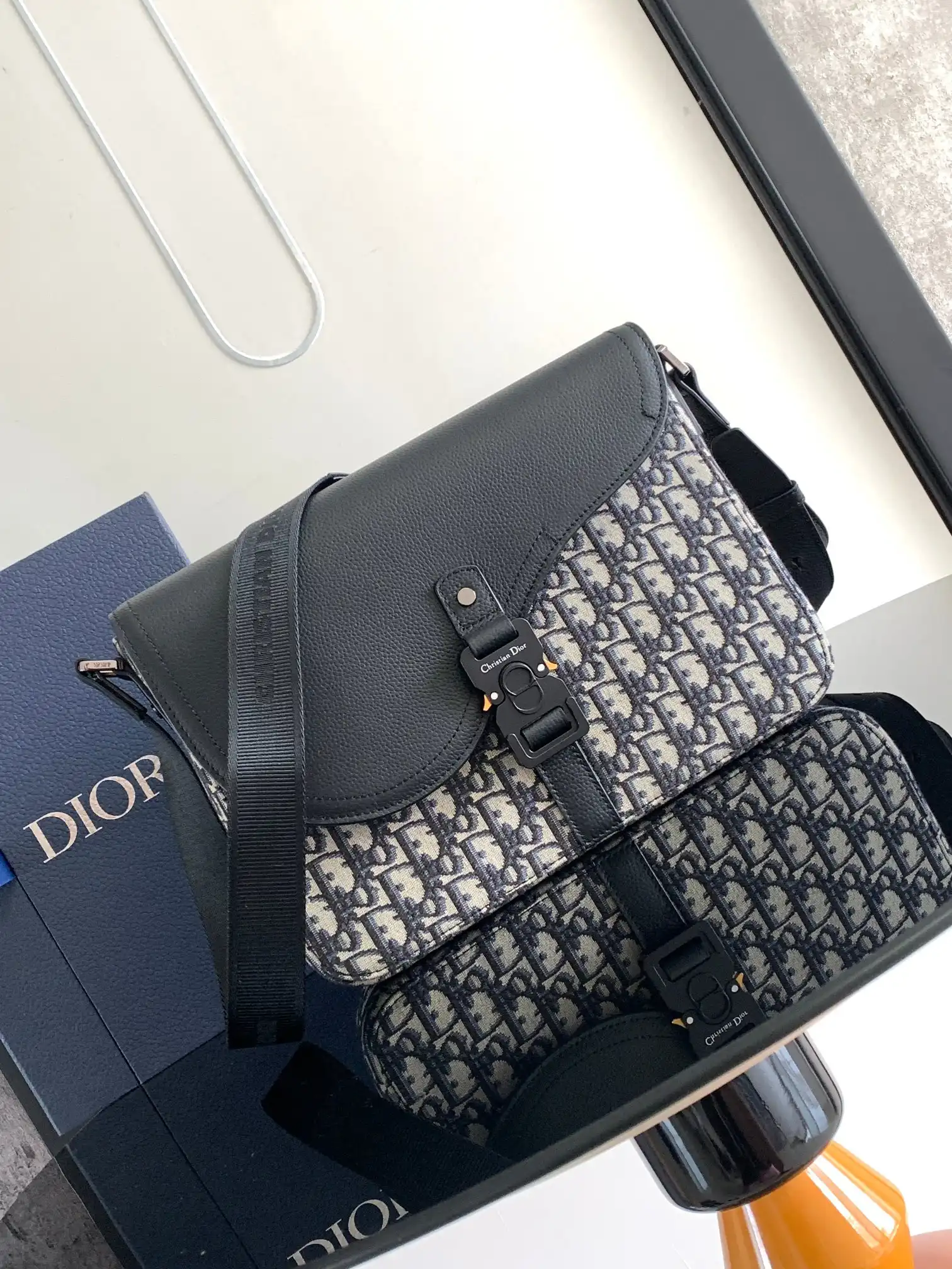 HOT SALE dior OBLIQUE diorCAMP MESSENGER BAG