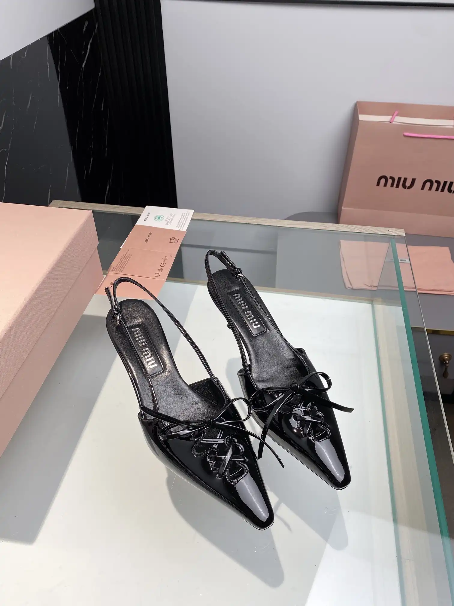 First bag ru MIU MIU HEELS