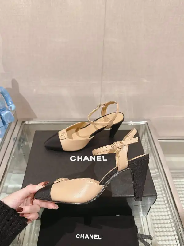 CHANEL HEELS - 7.0CM