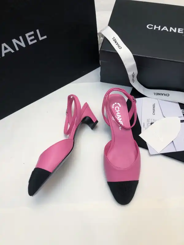 CHANEL SLING BACK - 4.0CM