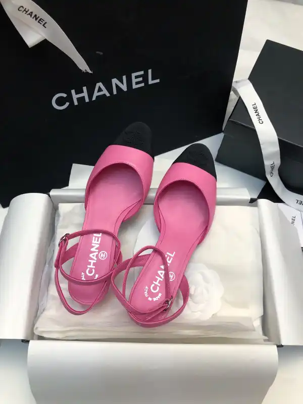 CHANEL SLING BACK - 4.0CM