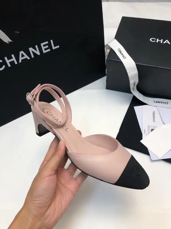 CHANEL SLING BACK - 4.0CM