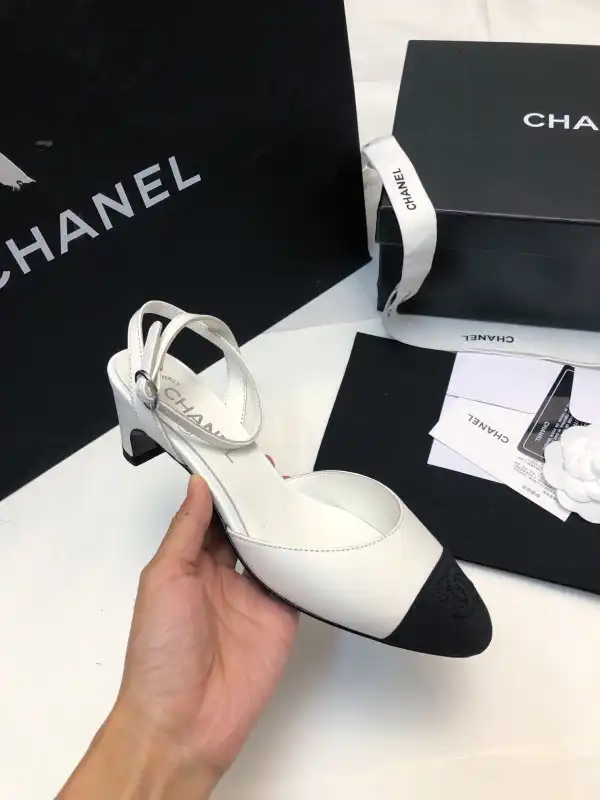 CHANEL SLING BACK - 4.0CM