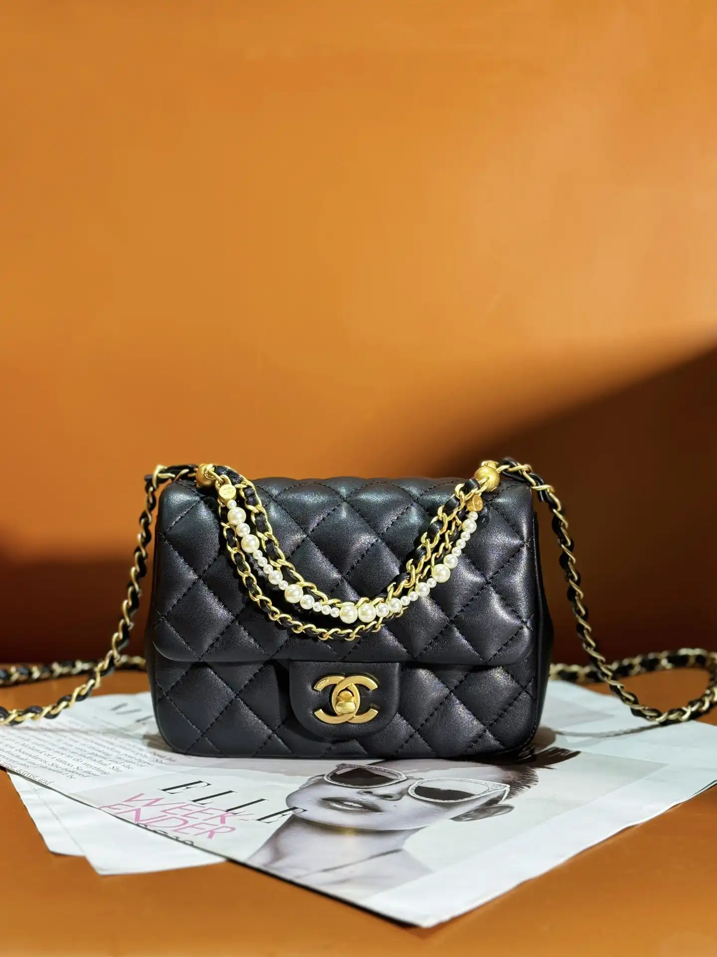 First bag ru CHANEL MINI FLAP BAG-12.5x17x5cm