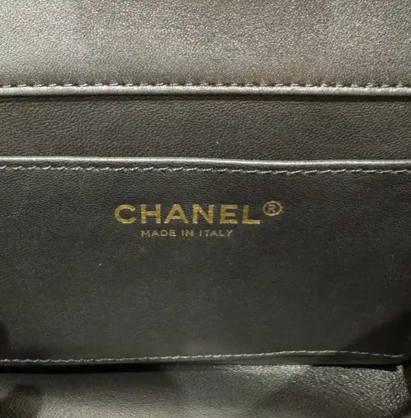 CHANEL MINI FLAP BAG-12.5x17x5cm