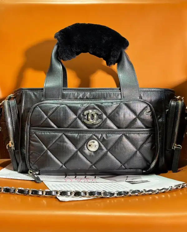 CHANEL LARGE BOWLING BAG