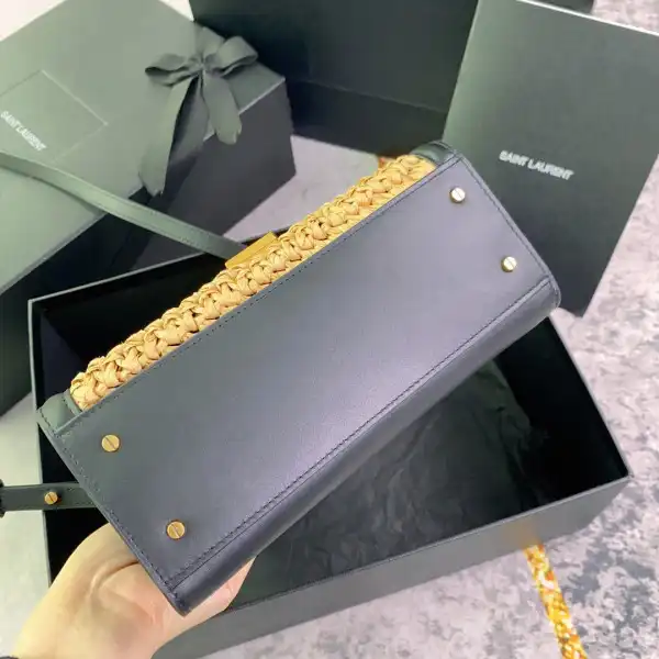 YSL CASSANDRA MINI TOP HANDLE BAG