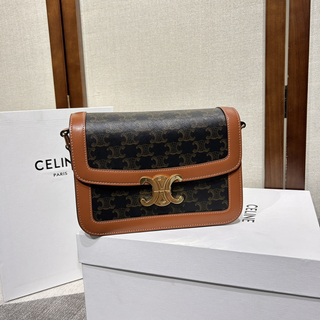 HOT SALE CELIN* TEEN TRIOMPHE BAG