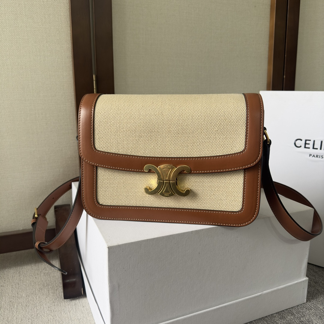 HOT SALE CELIN* TEEN TRIOMPHE BAG