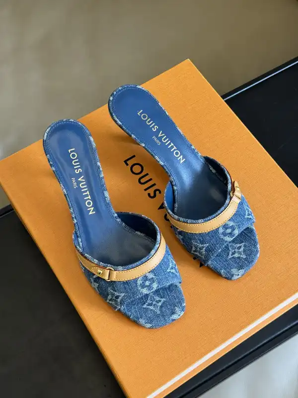 LOUIS VUITTON HEELS SANDALS