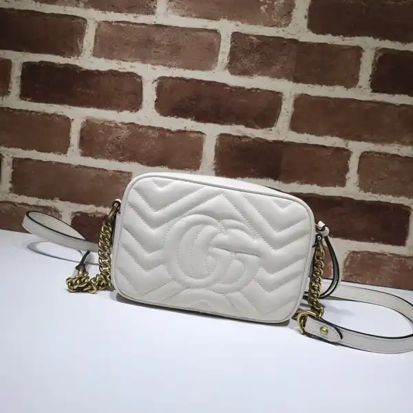 First bag ru GUCCI GG Marmont mini shoulder bag