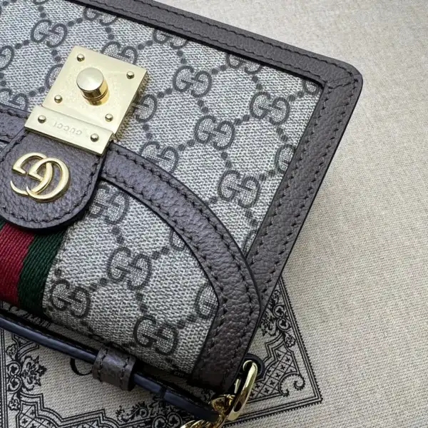 GUCCI GG MATELASSÉ SMALL TOP HANDLE BAG