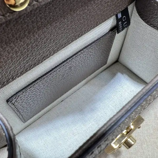 GUCCI GG MATELASSÉ SMALL TOP HANDLE BAG