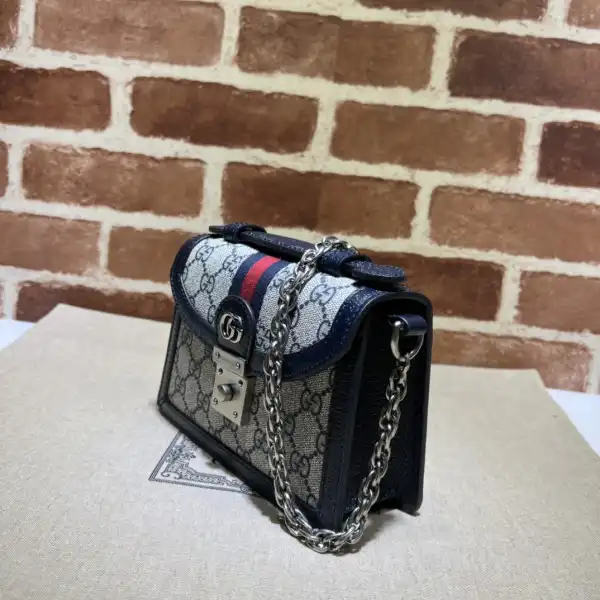 GUCCI GG MATELASSÉ SMALL TOP HANDLE BAG