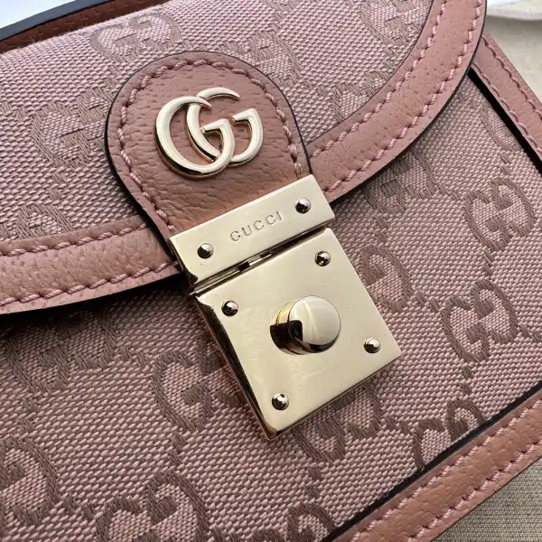 GUCCI GG MATELASSÉ SMALL TOP HANDLE BAG