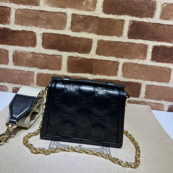 HOT SALE GUCCI GG MATELASSÉ SMALL TOP HANDLE BAG