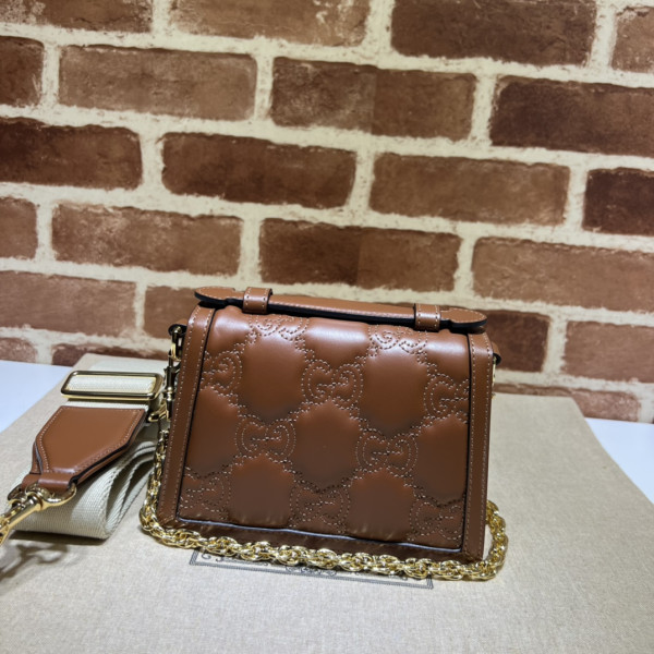 HOT SALE GUCCI GG MATELASSÉ SMALL TOP HANDLE BAG