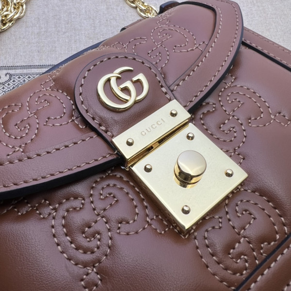 HOT SALE GUCCI GG MATELASSÉ SMALL TOP HANDLE BAG