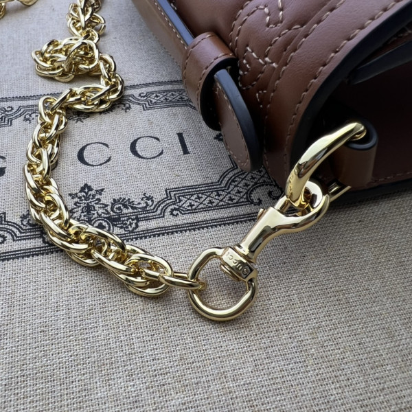 HOT SALE GUCCI GG MATELASSÉ SMALL TOP HANDLE BAG