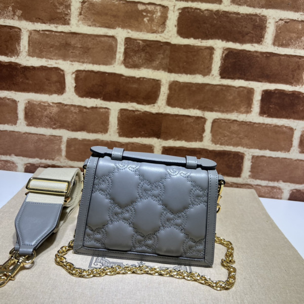 HOT SALE GUCCI GG MATELASSÉ SMALL TOP HANDLE BAG