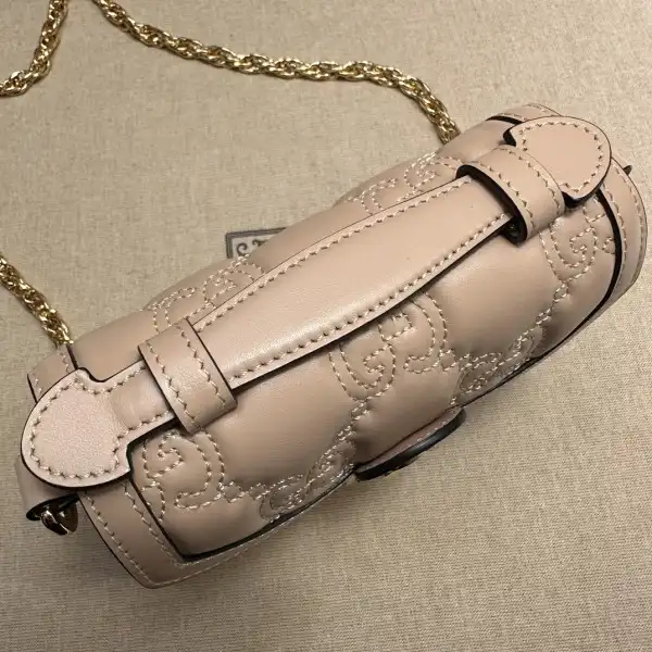 GUCCI GG MATELASSÉ SMALL TOP HANDLE BAG