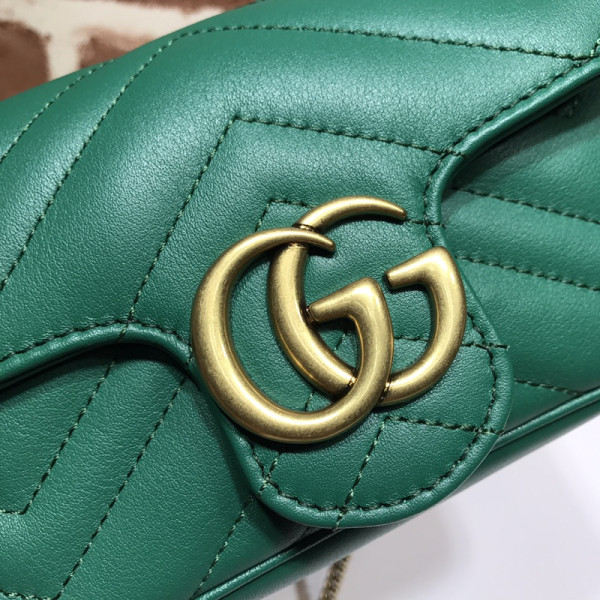 HOT SALE Gucci GG Marmont belt bag-16.5*10*5cm