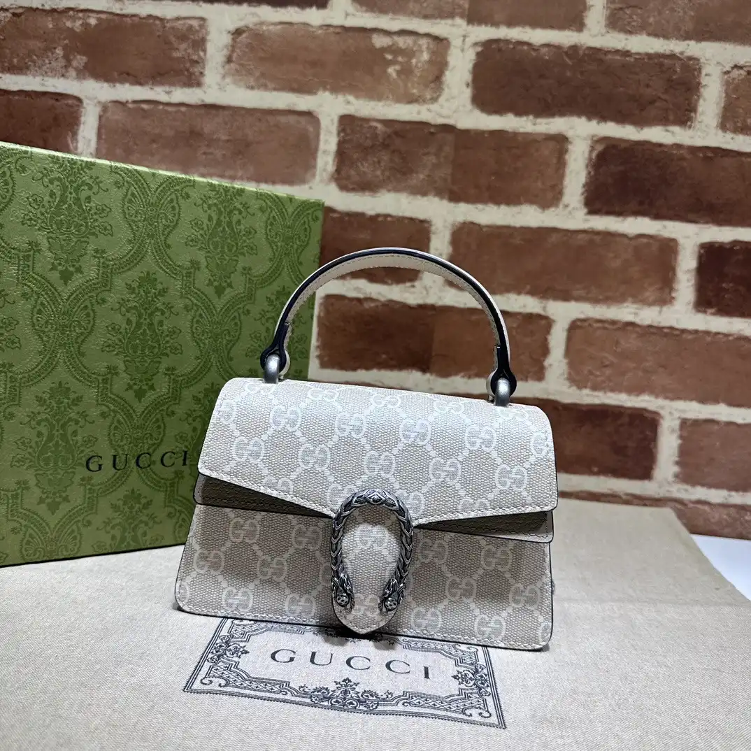 TO GUCCI DIONYSUS MINI LEATHER BAG