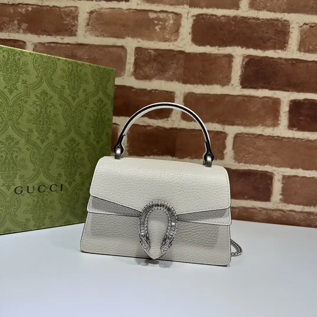 First bag ru GUCCI DIONYSUS MINI LEATHER BAG