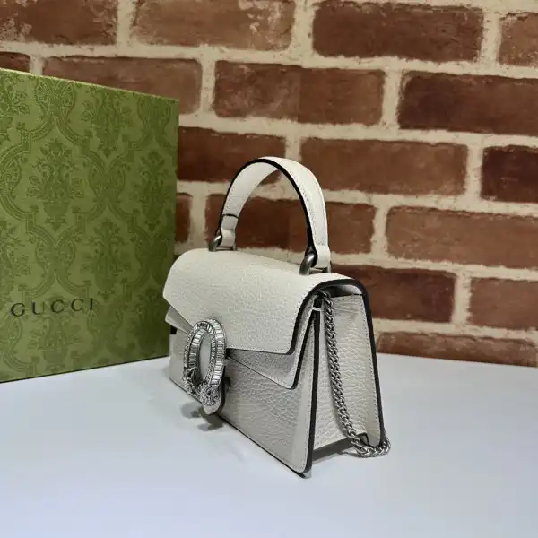 First bag ru GUCCI DIONYSUS MINI LEATHER BAG