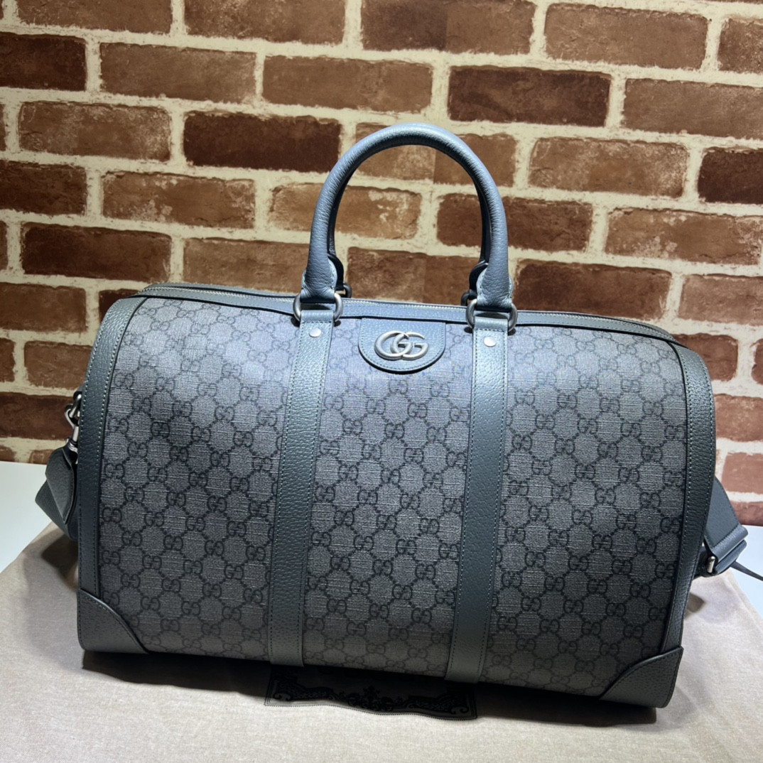 HOT SALE GUCCI Ophidia GG medium carry-on duffle