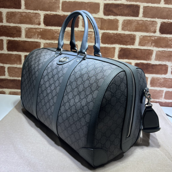 HOT SALE GUCCI Ophidia GG medium carry-on duffle