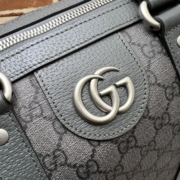 HOT SALE GUCCI Ophidia GG medium carry-on duffle