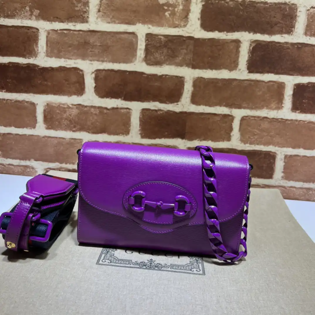 TO Gucci Horsebit 1955 small shoulder bag