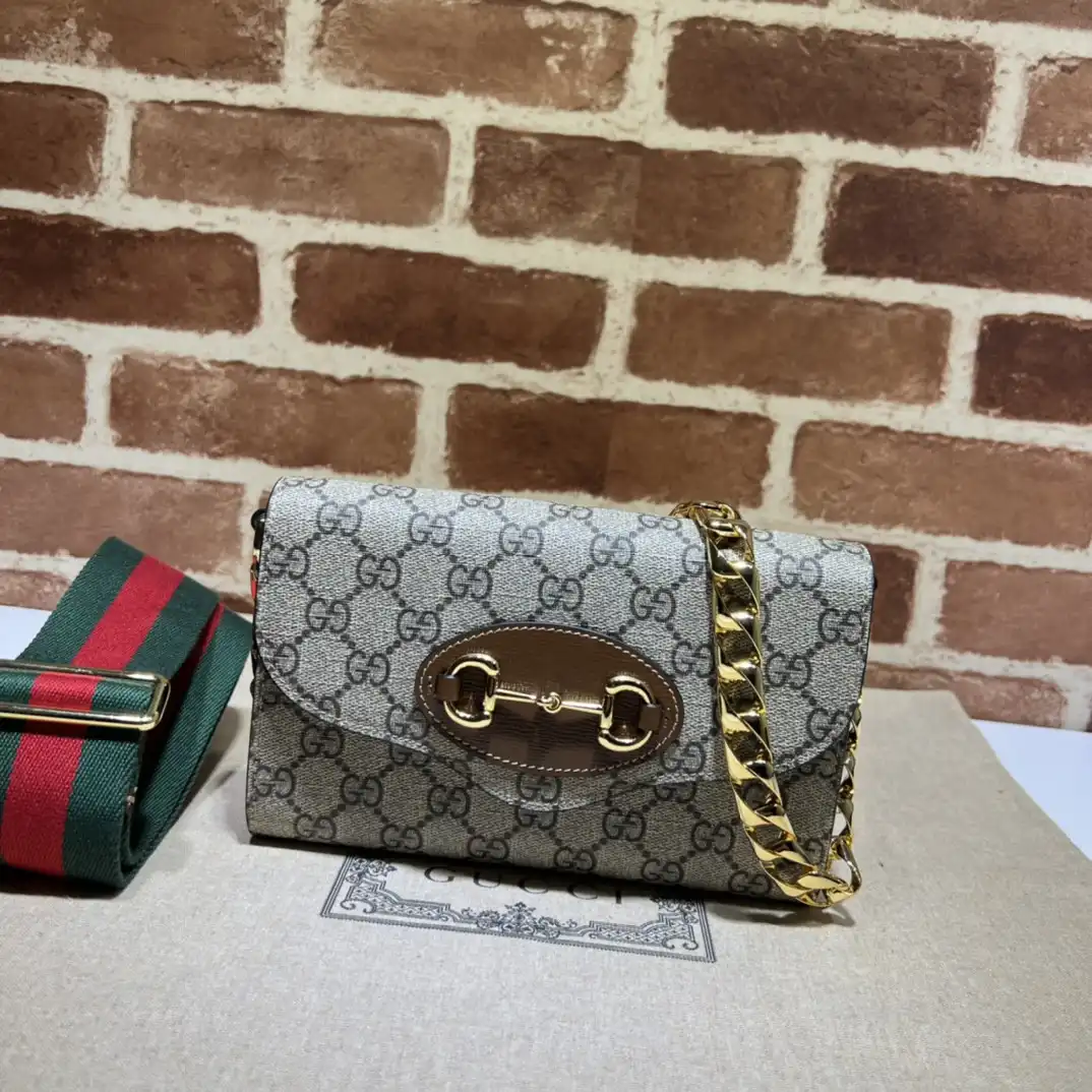 TO Gucci Horsebit 1955 small shoulder bag