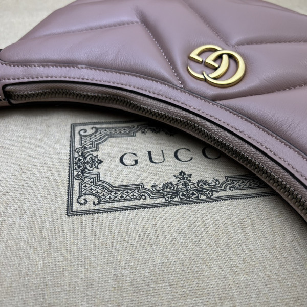 HOT SALE GUCCI GG Marmont half-moon-shaped small bag