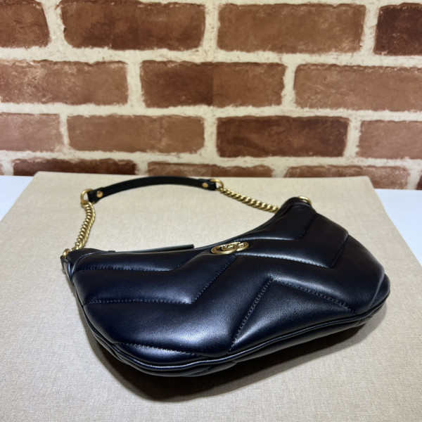 HOT SALE GUCCI GG Marmont half-moon-shaped small bag