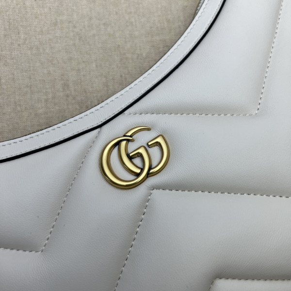 HOT SALE GUCCI GG Marmont half-moon-shaped small bag