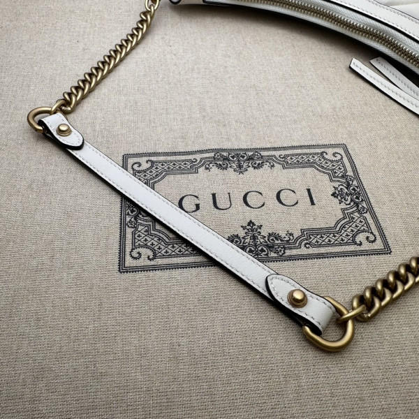 HOT SALE GUCCI GG Marmont half-moon-shaped small bag