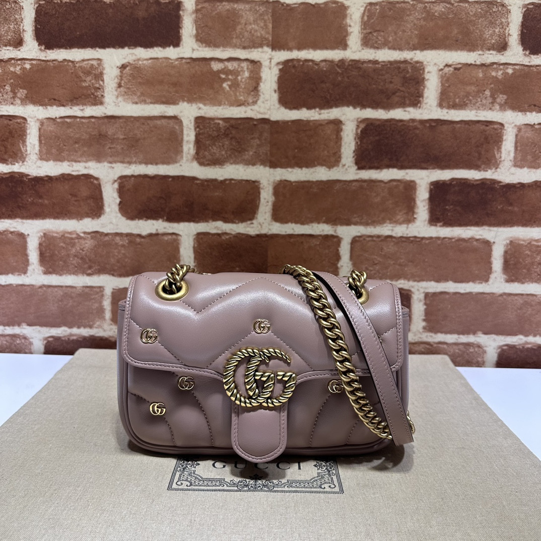 HOT SALE GUCCI GG Marmont mini shoulder bag