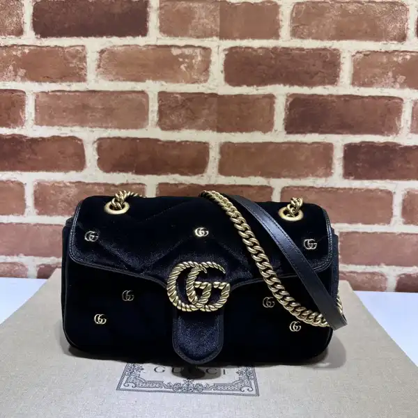 First bag ru GUCCI GG Marmont SMALL shoulder bag