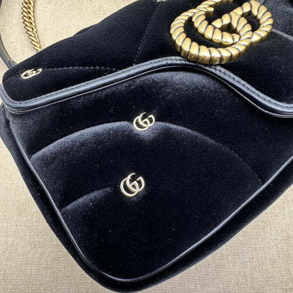 HOT SALE GUCCI GG Marmont SMALL shoulder bag