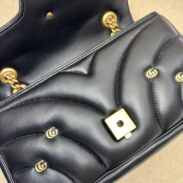 HOT SALE GUCCI GG Marmont SMALL shoulder bag