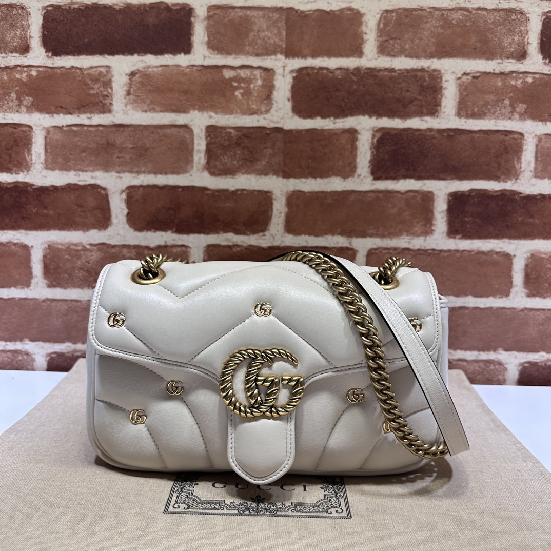 HOT SALE GUCCI GG Marmont SMALL shoulder bag