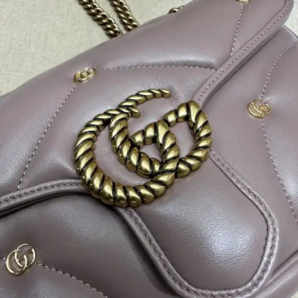 First bag ru GUCCI GG Marmont SMALL shoulder bag