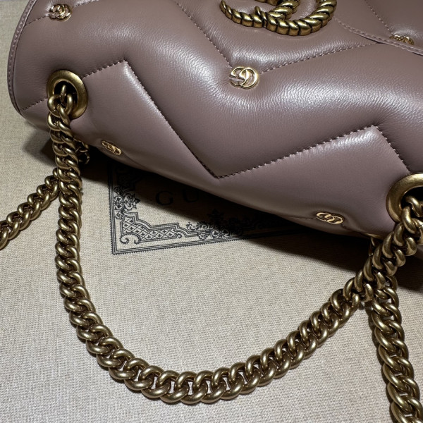 HOT SALE GUCCI GG Marmont SMALL shoulder bag