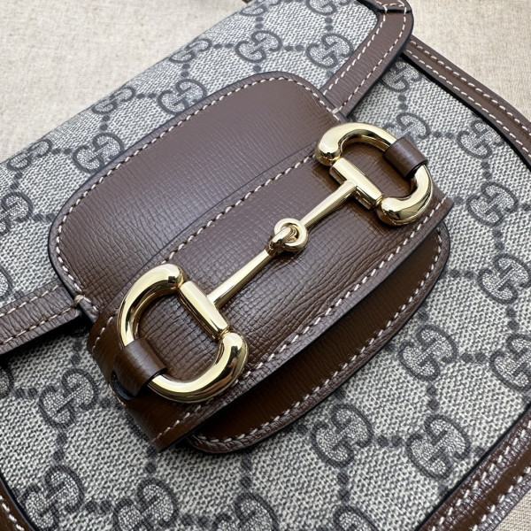 HOT SALE Gucci HORSEBIT 1955 MINI ROUNDED BAG