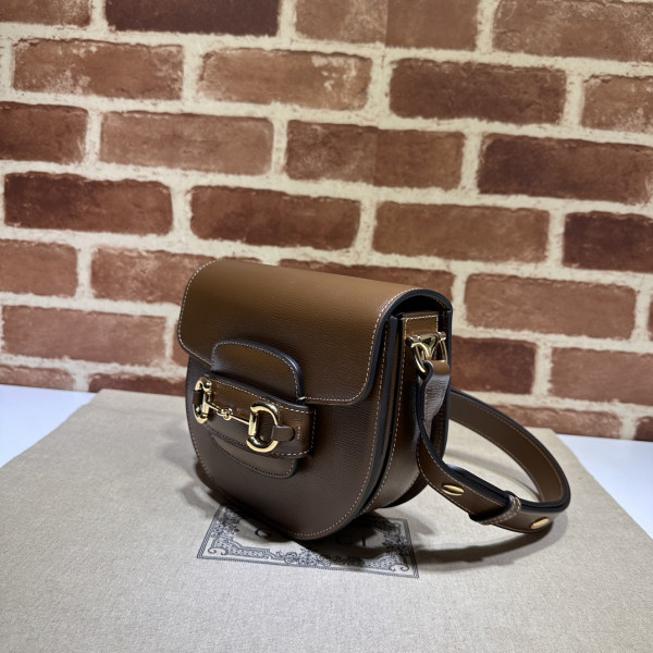 HOT SALE Gucci HORSEBIT 1955 MINI ROUNDED BAG