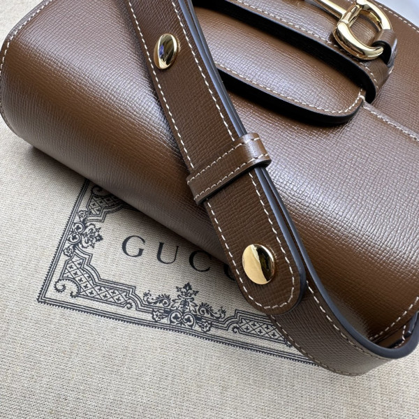 HOT SALE Gucci HORSEBIT 1955 MINI ROUNDED BAG