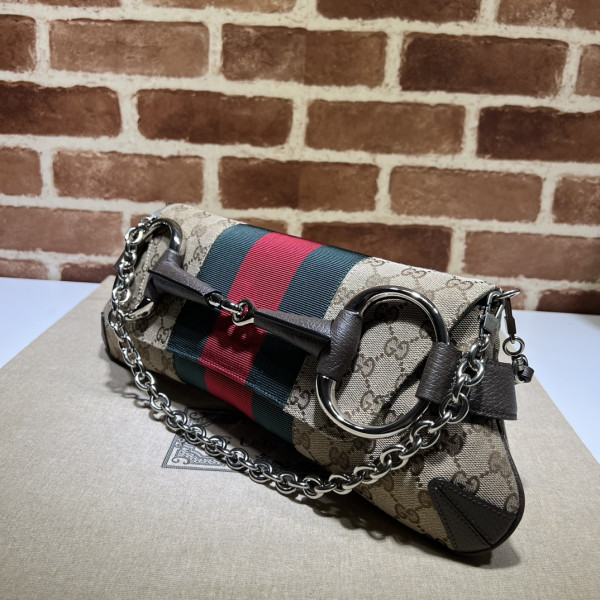 HOT SALE GUCCI HORSEBIT CHAIN BIG SHOULDER BAG