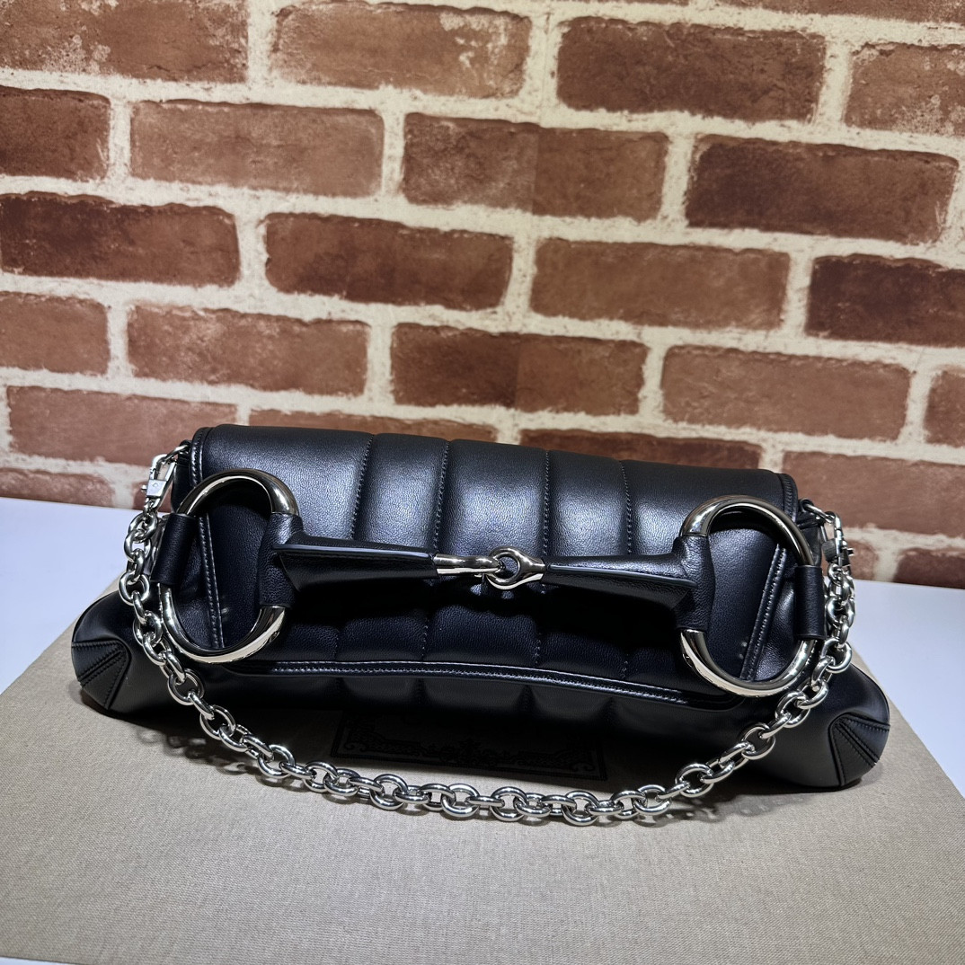 HOT SALE GUCCI HORSEBIT CHAIN BIG SHOULDER BAG